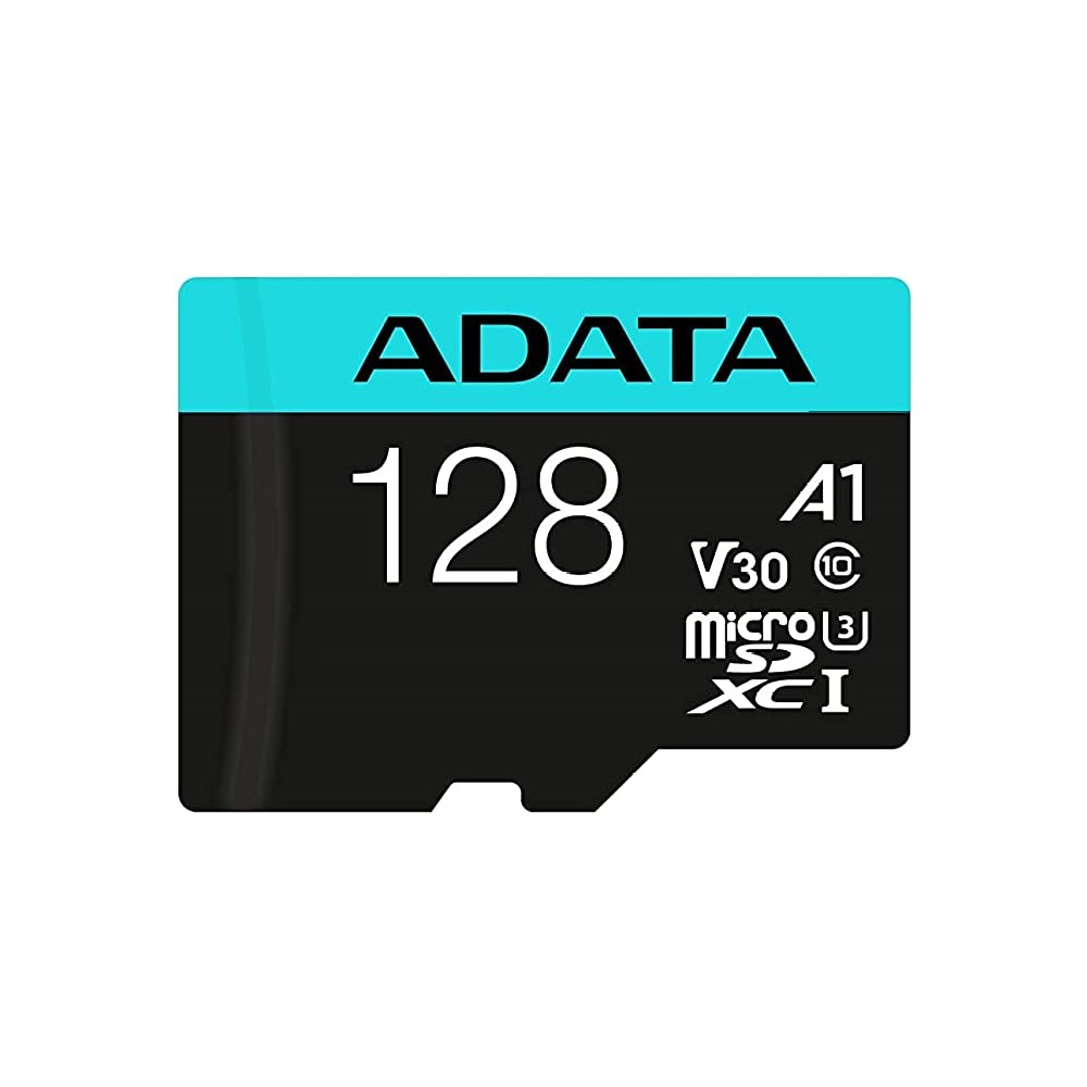 Tarjeta MicroSD ADATA Premier Pro 128GB MicroSDXC/SDHC UHS-I U3 Class 10 V30S