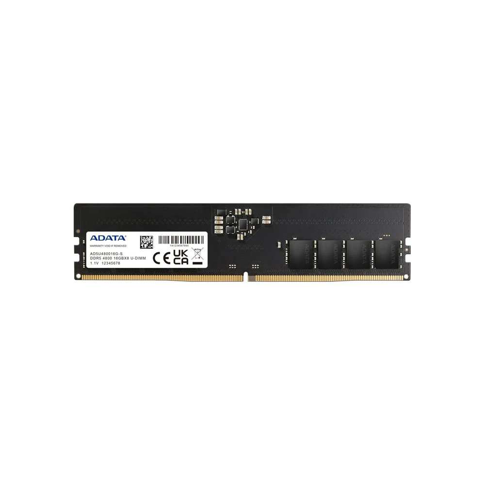 Memoria RAM ADATA U-DIMM 16GB DDR5 4800MHz CL40