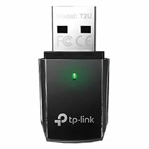 Adaptador de Red TP-Link Inalámbrico USB Nano Doble Banda AC600 Archer T2U Nano