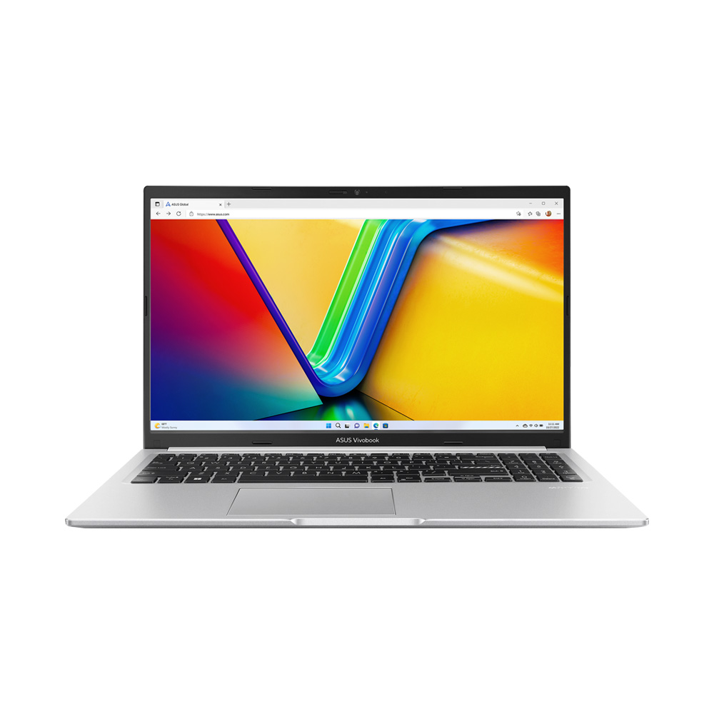 Laptop ASUS VivoBook M1502YA-BQ840 Ryzen 7 5825U 8GB 1TB SSD 15.6" FHD Sin Sistema Operativo Plata + Mouse