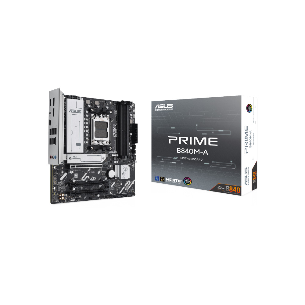Mainboard ASUS PRIME B840M-A AM5 DDR5 Series 9000 y 7000 HDMI x1 DP x2