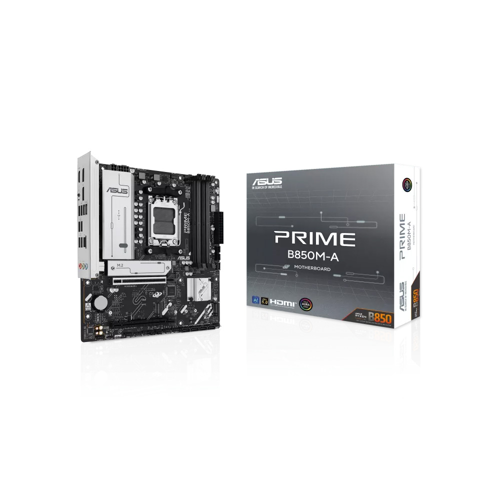 Mainboard ASUS PRIME B850M-A AM5 DDR5 4 Slots PCIe 5.0 AI PC Ready