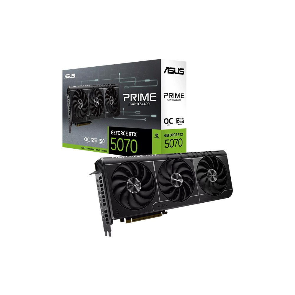 ASUS GeForce RTX 5070 OC Edition Tarjeta Gráfica 12GB GDDR7 PCI-E 5.0
