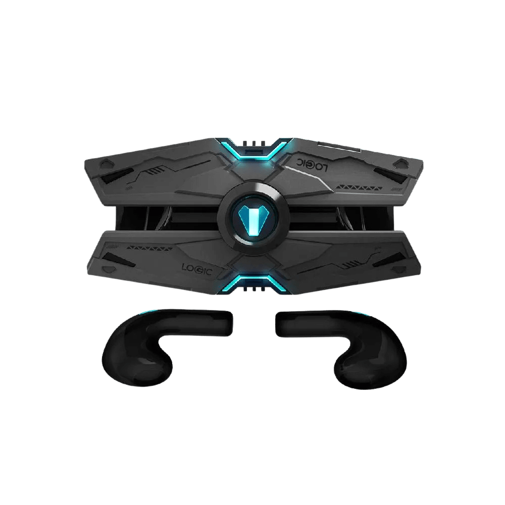 Logic TG2 Auriculares Gaming TWS IPX5 Estuche Metálico Luces LED