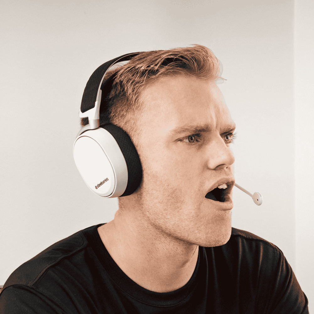 Headset SteelSeries Arctis Pro wireless con micrófono Gamer Negro