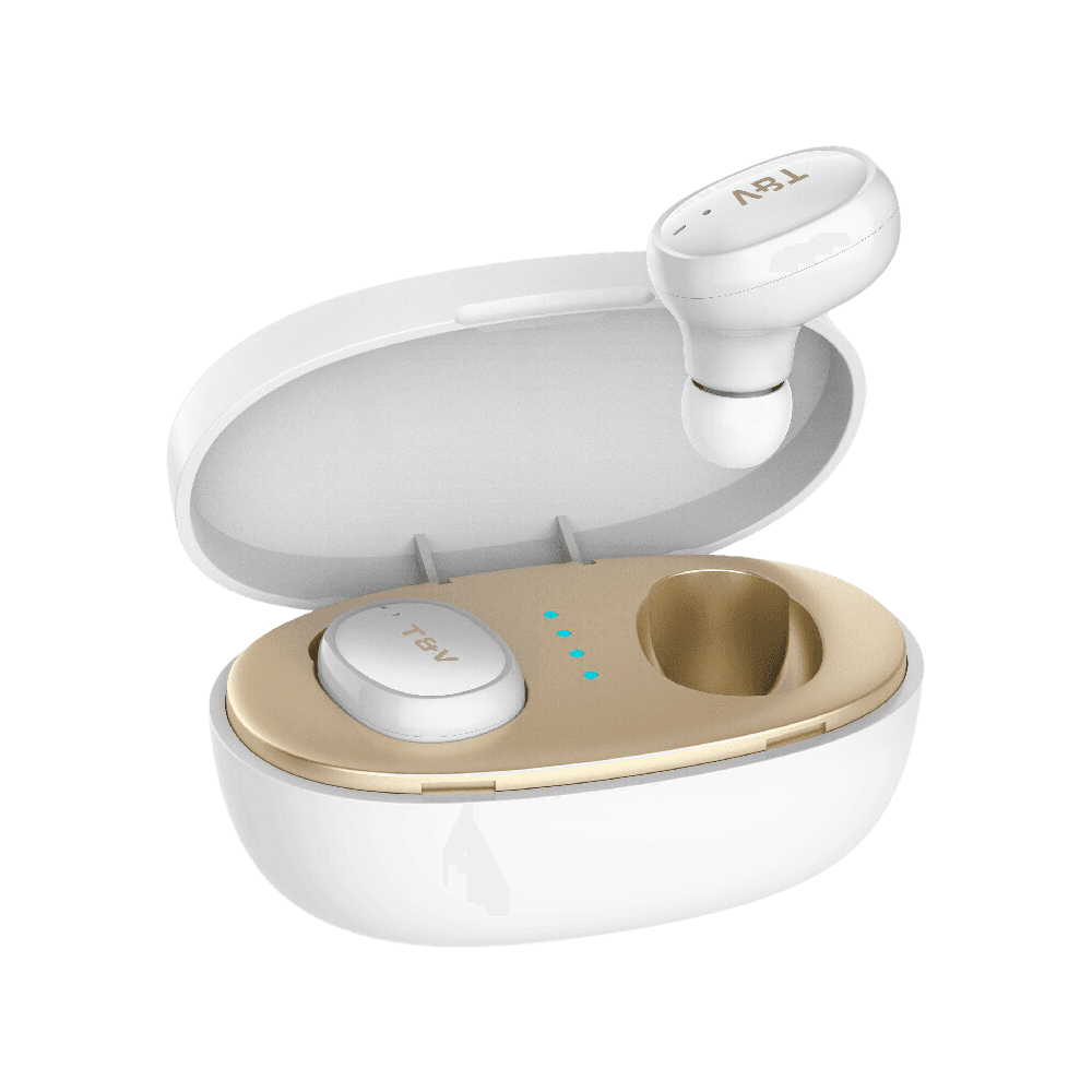 Audífono Thonet & Vander Earbuds Bohne TWS con micrófono Bluetooth Blanco