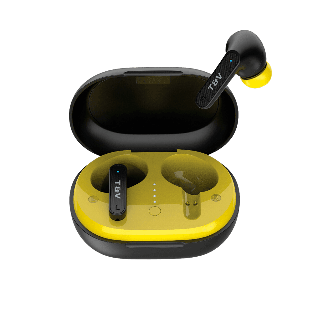 Audífono Thonet & Vander Earbuds Reis TWS con micrófono Bluetooth Negro