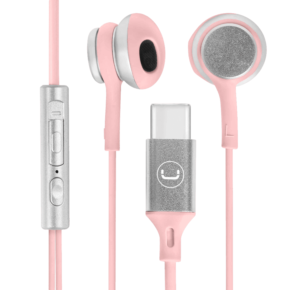 Audífono Unno Tekno HS7005PK Ultra Wired Earbuds USB Tipo C