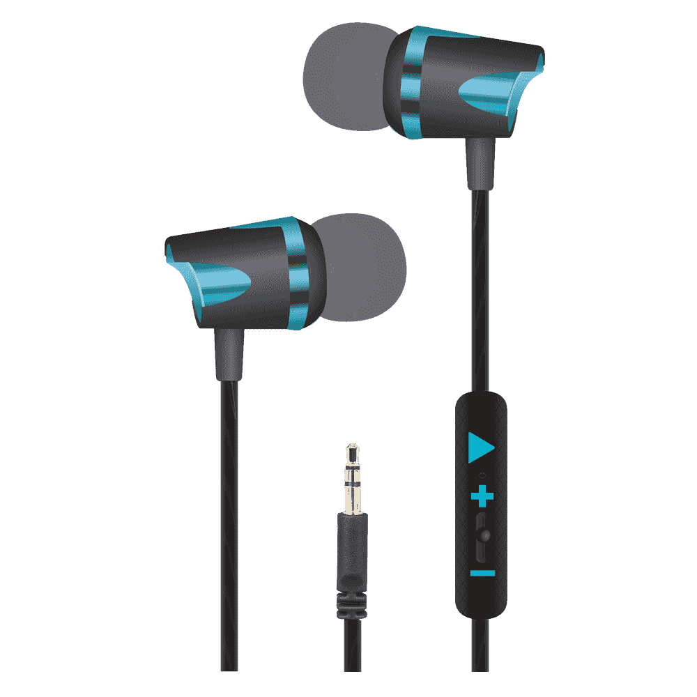 Audífono Unno Tekno HS7009BL Soulbuds 3.5mm