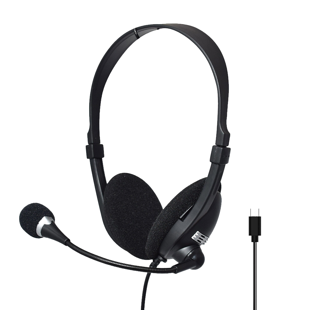 Audífono Unno Tekno HS7206BK ACE 5 USB Tipo C