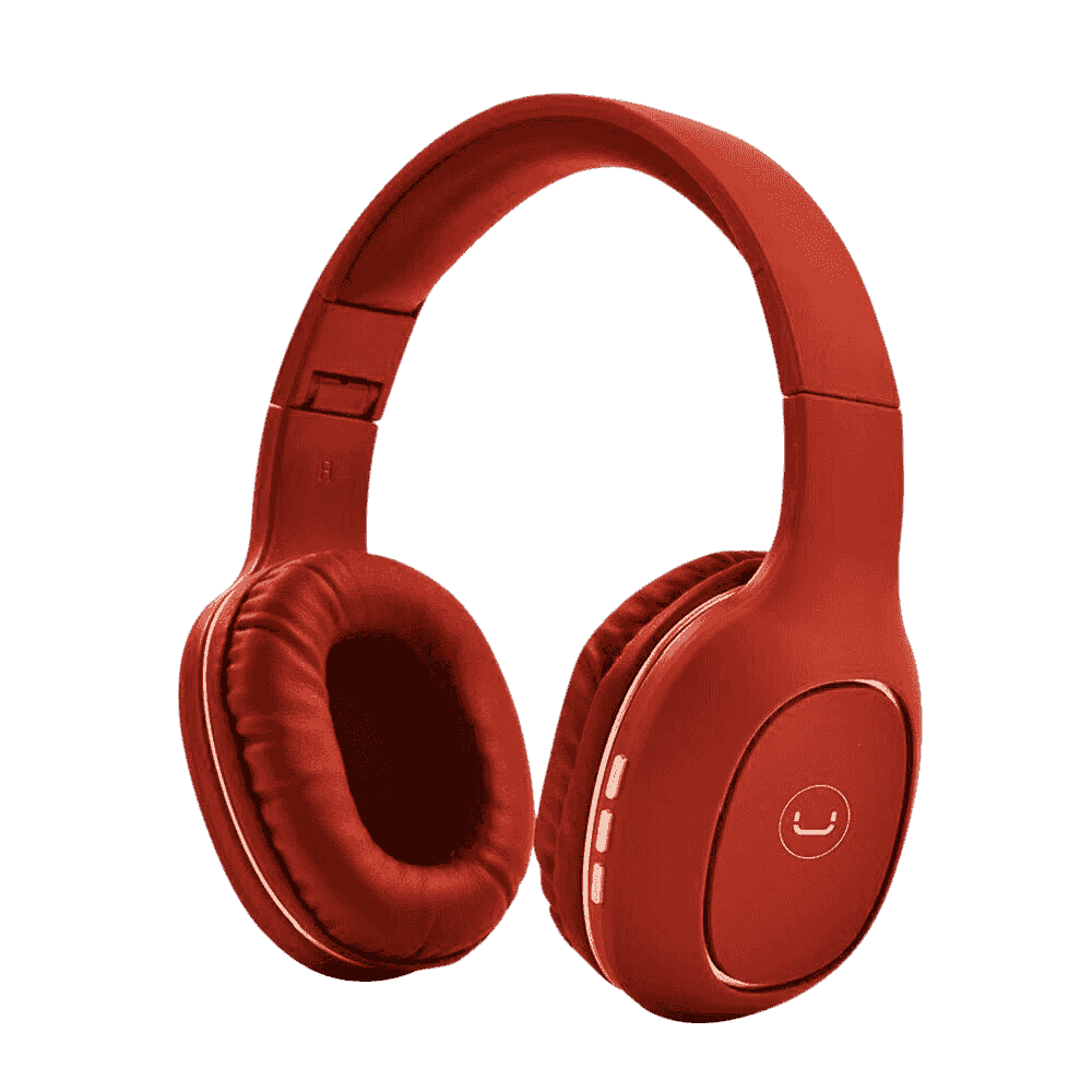 Headset Unno Tekno HS7408RD Ovala Inalámbrico MicroSD