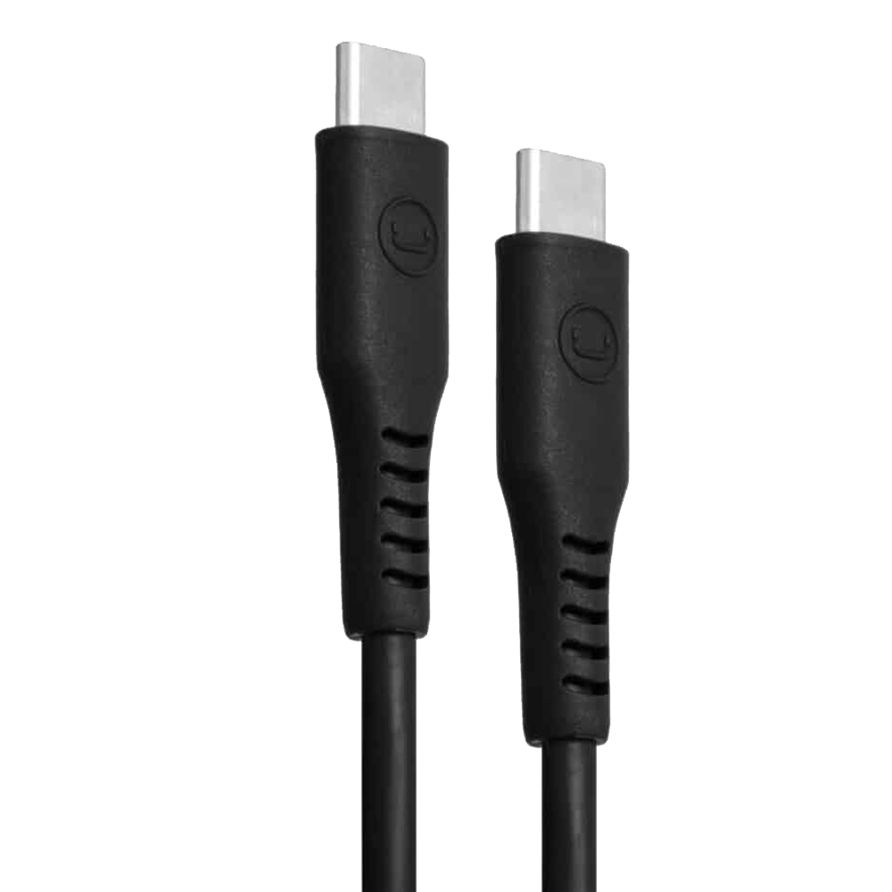 Cable Unno Tekno CB4073BK USB Tipo C Premium PD65W 1.5 metros Negro