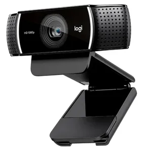 Logitech C922 Webcam 1920x1080 30fps Campo Visual 78° Trípode