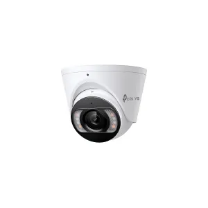 Cámara de Seguridad TP-Link VIGI Insight S445 Tipo Torreta Exterior 4MP Full Color 120dB 30m PoE Ethernet Metal IP67 DC12V Lente 2.8mm