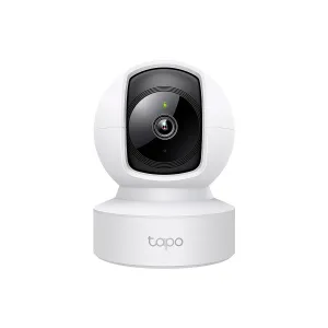 TP-Link Tapo C212 Cámara PT Interior 3MP Visión 360° Visión Nocturna IR WiFi RJ45 Bidirecional 512GB