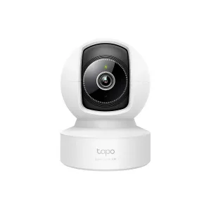 Cámara de Seguridad TP-Link Tapo C232 Tipo PT Interior 5MP Visión 360° Visión Nocturna WiFi RJ45 Audio Bidireccional MicroSD 512GB