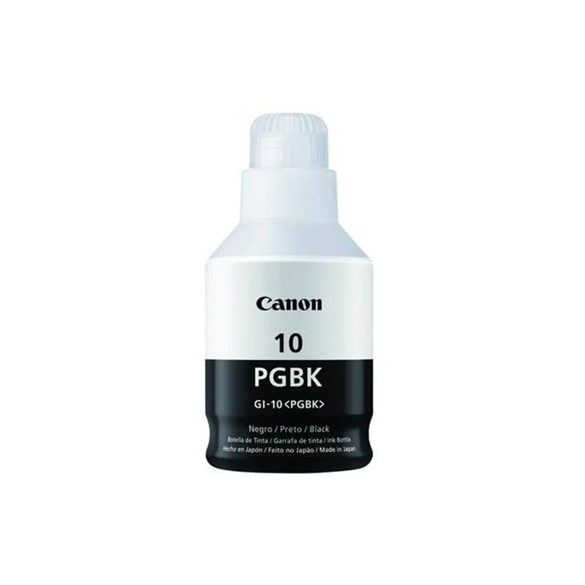 Insumo de Impresión Canon Botella de Tinta GI10BK Negro 6000 Páginas para GM2010/G6010