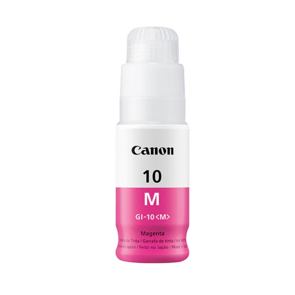 Insumo de Impresión Canon Botella de Tinta GI10M Magenta 7700 Páginas para GM2010/G6010