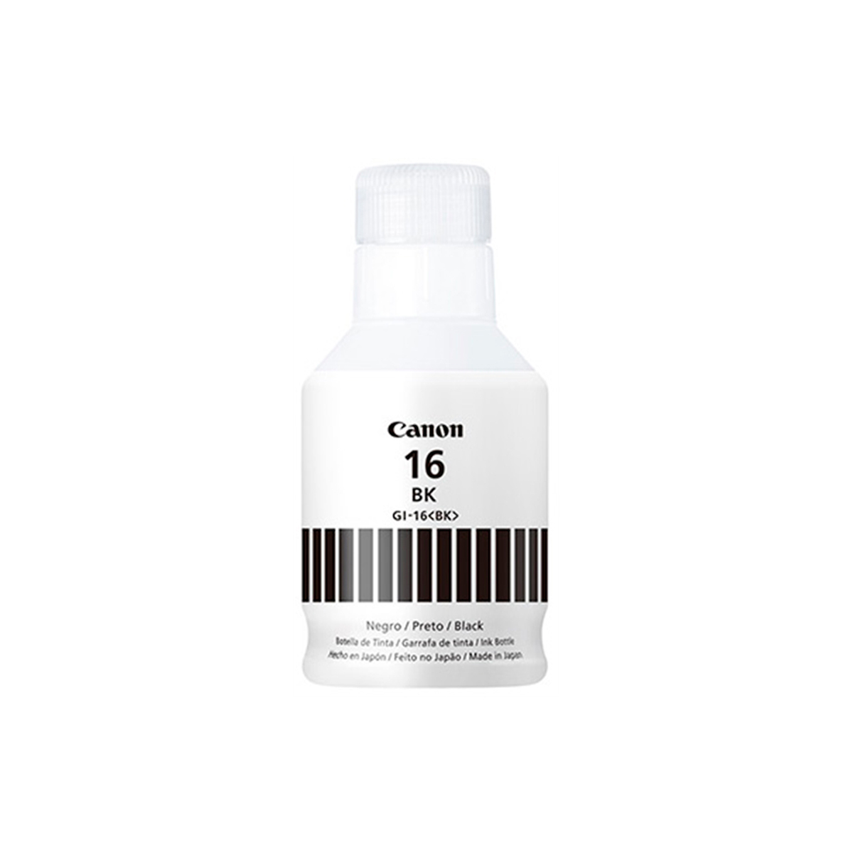 Insumo de Impresión Canon Botella de Tinta GI16BK Negro 6000 Páginas para GX6010/GX7010