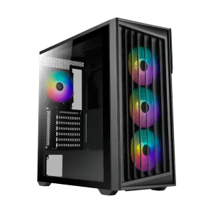 Corsair Azza Torrent AZ-490 Case Mid Tower Gaming Vidrio Templado 7 Slots 4 Ventiladores 2USB3.0 USB-C RGB Negro