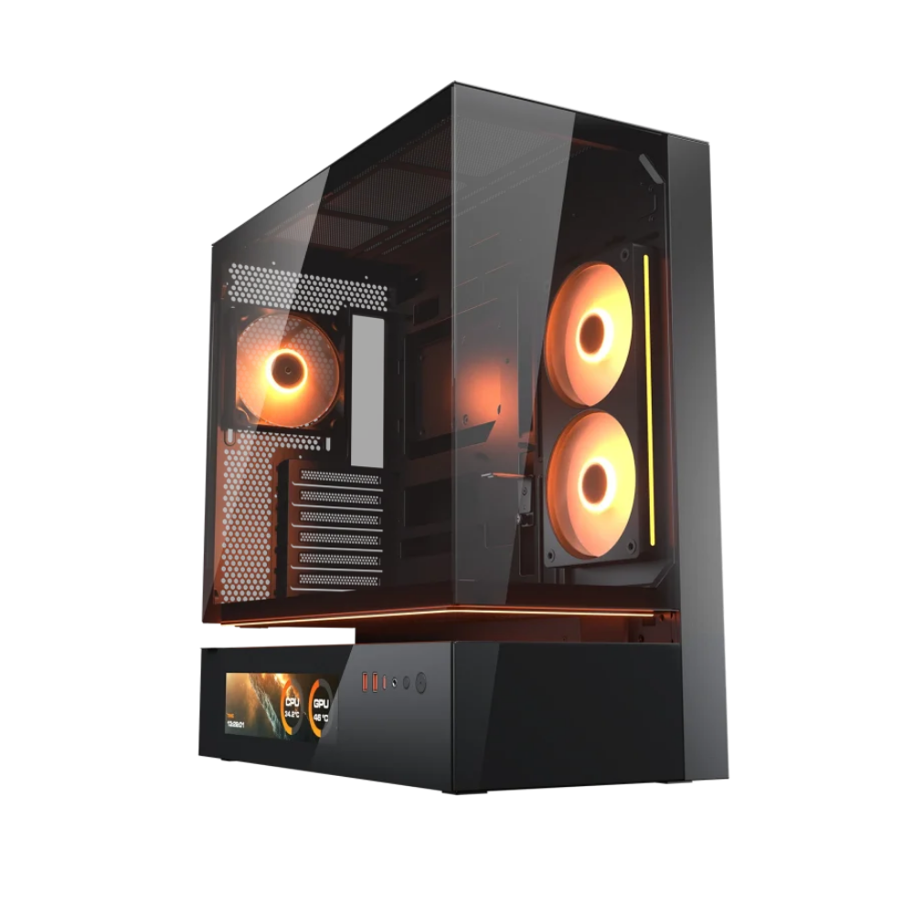 Case Cougar CFV235 Vision RGB Vidrio Templado Mid-Tower Negro