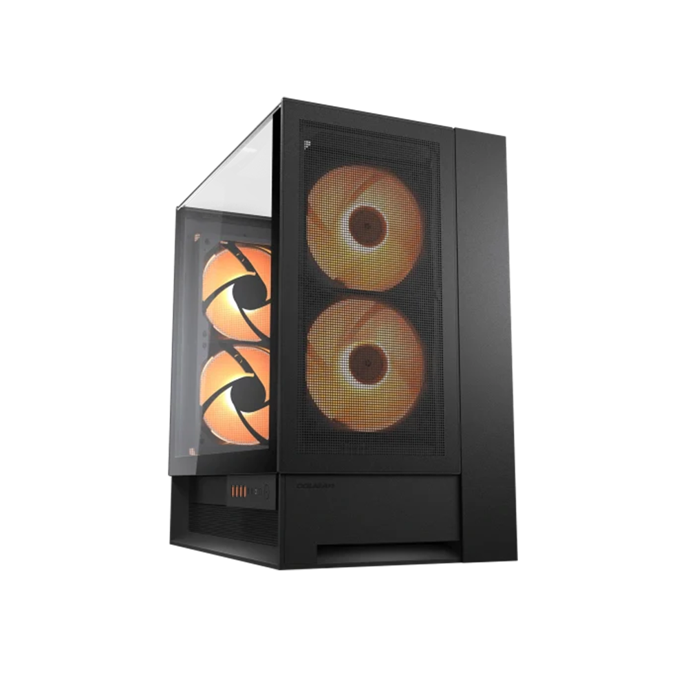 Case Cougar OmniX RGB Vidrio Templado Mid-Tower Negro