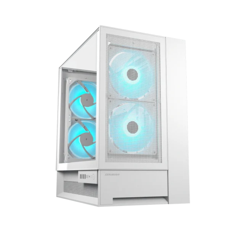 Case Cougar OmniX RGB Vidrio Templado Mid-Tower Blanco