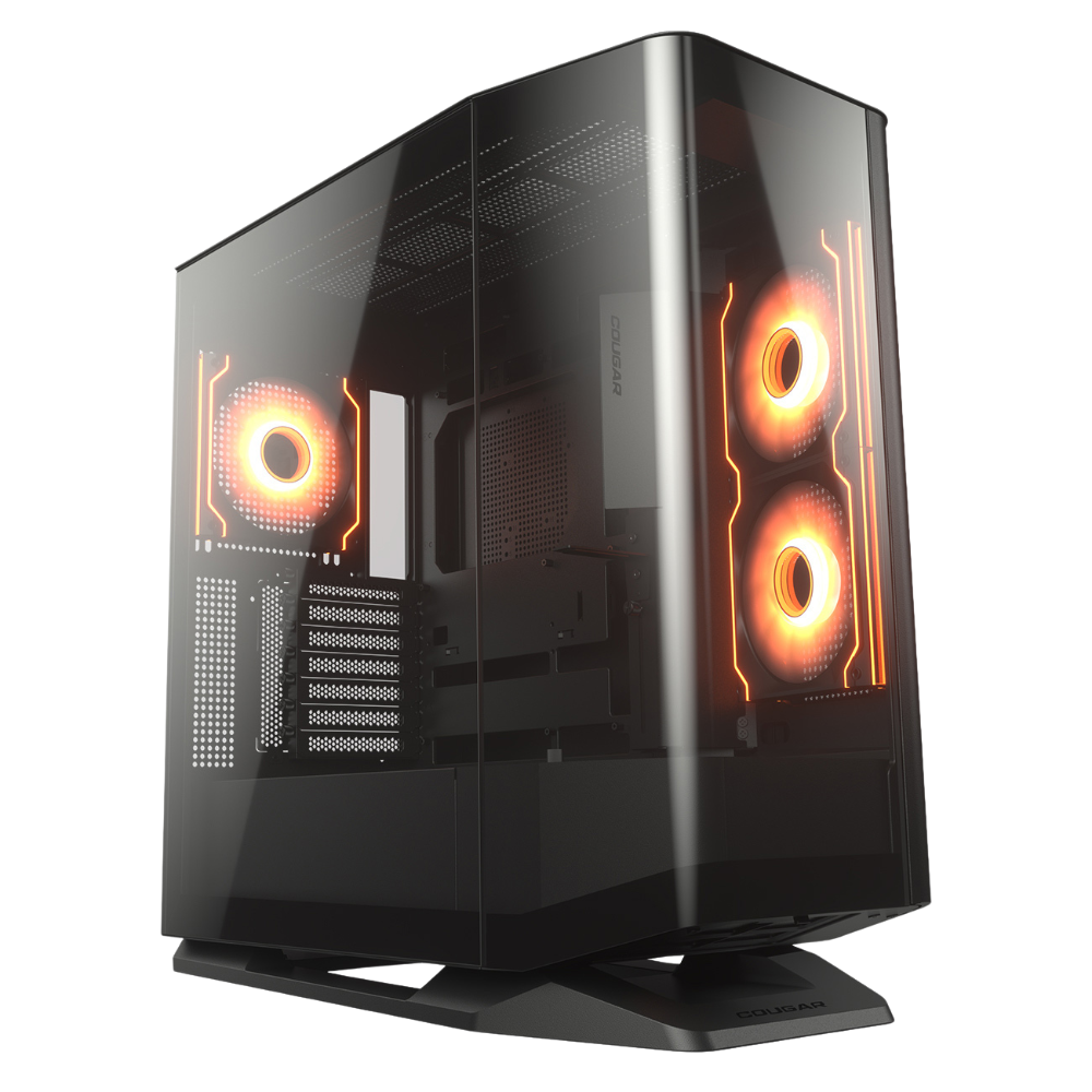 Case Cougar FV270 Gamer Mid-Tower Vidrio Templado RGB Negro