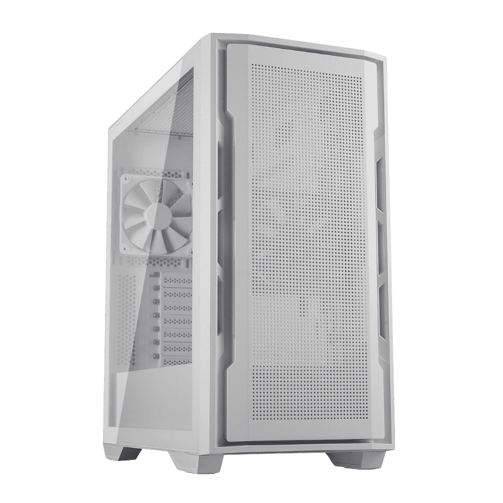 Case Cougar Uniface Gamer Mid-Tower Vidrio Templado Blanco