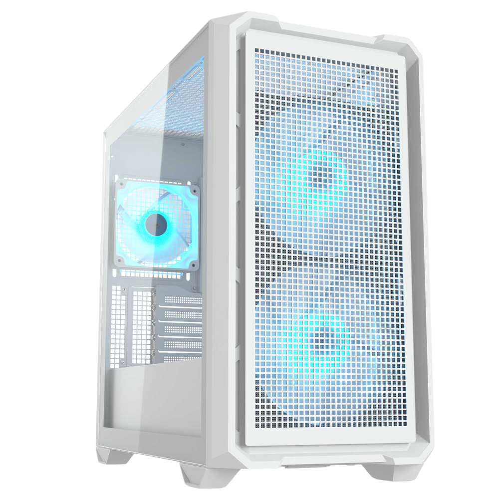 Case Cougar MX600 Mini Gamer Mid-Tower Vidrio Templado RGB Blanco