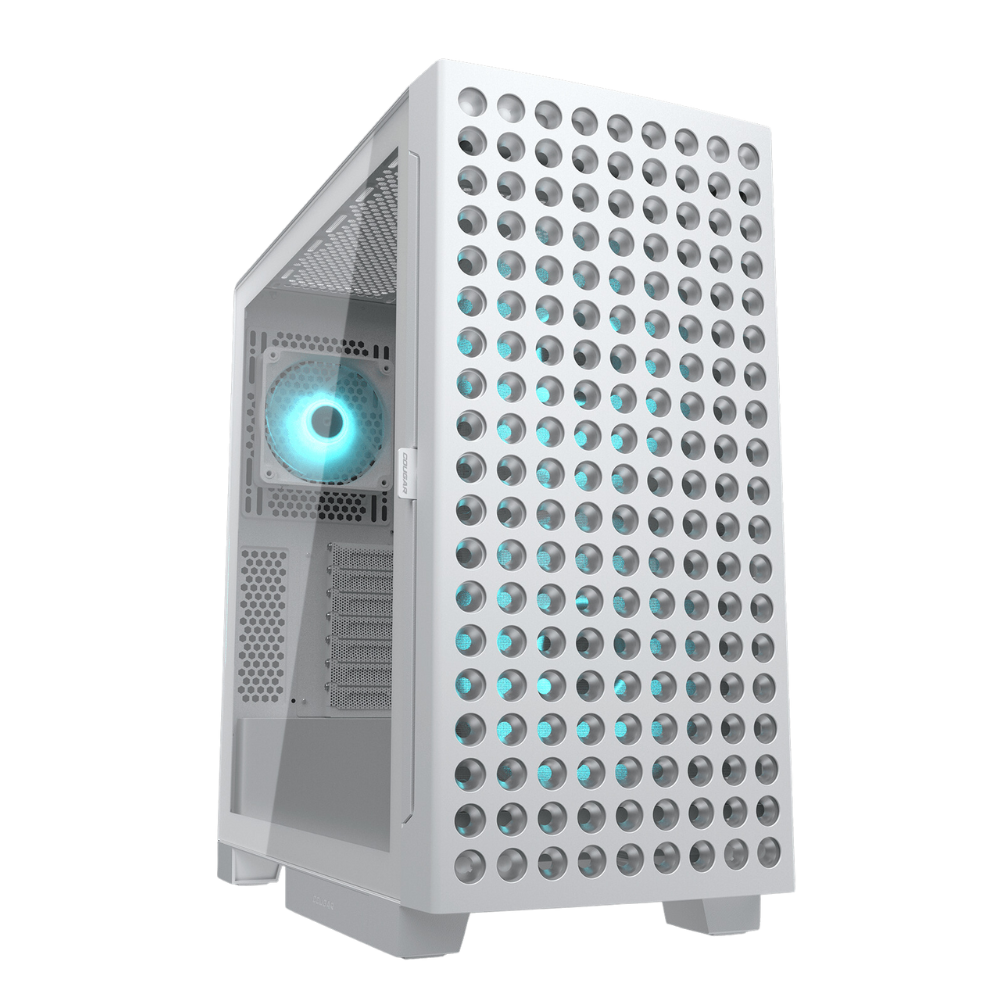 Case Cougar Airface ECO Gamer Mid-Tower Vidrio Templado RGB Blanco