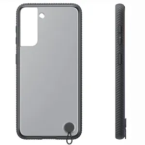 Funda Samsung Galaxy S21 Plus Transparente Negro