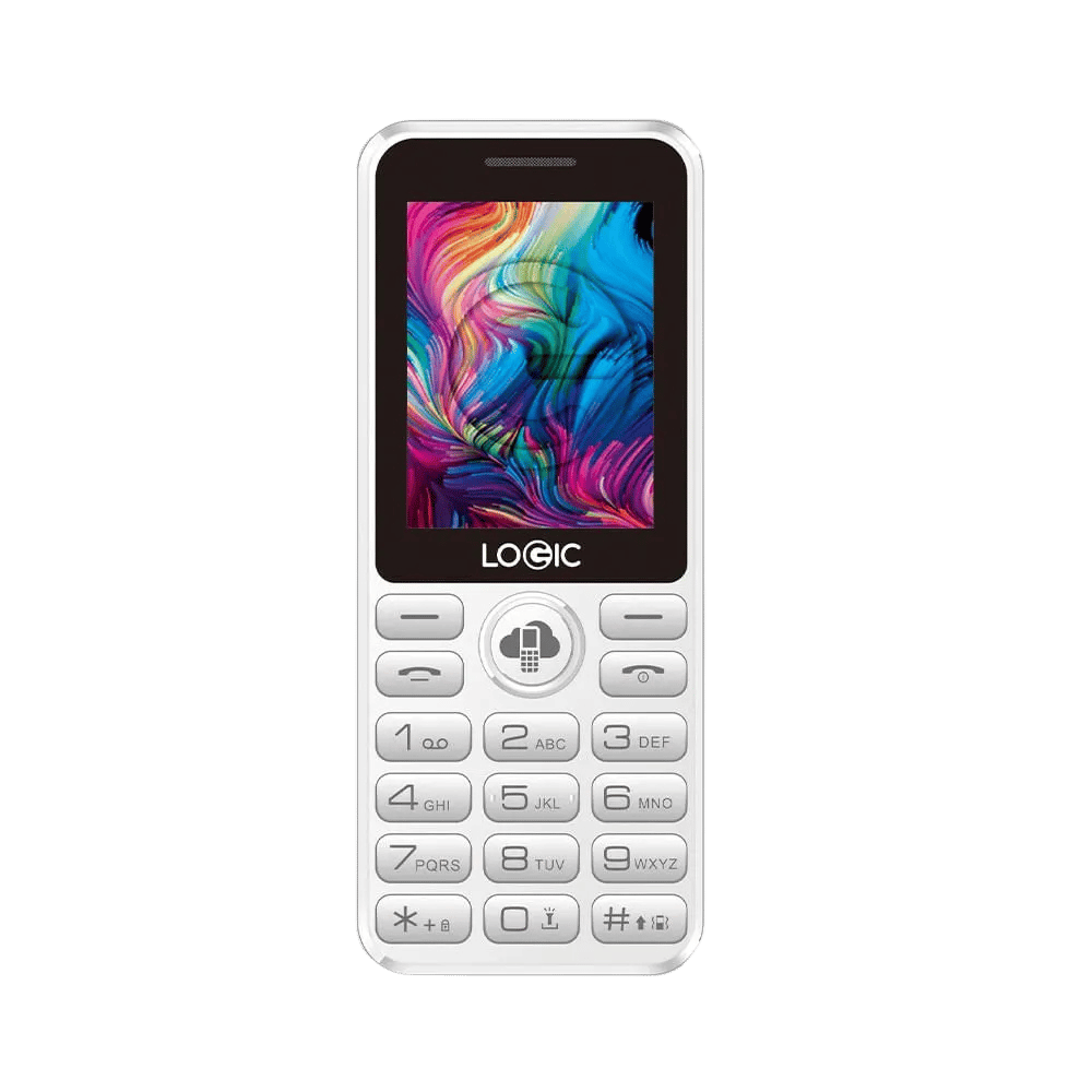 Celular Logic Cloud C10L 4G 2.4" 32GB Cámara VGA Flash Blanco