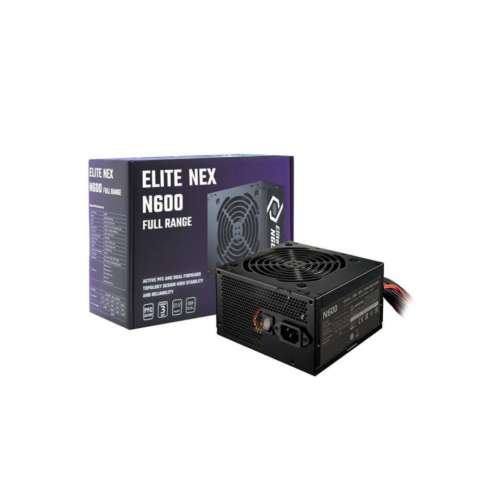 Fuente de Poder Cooler Master Elite NEX N600 600W ATX 12V