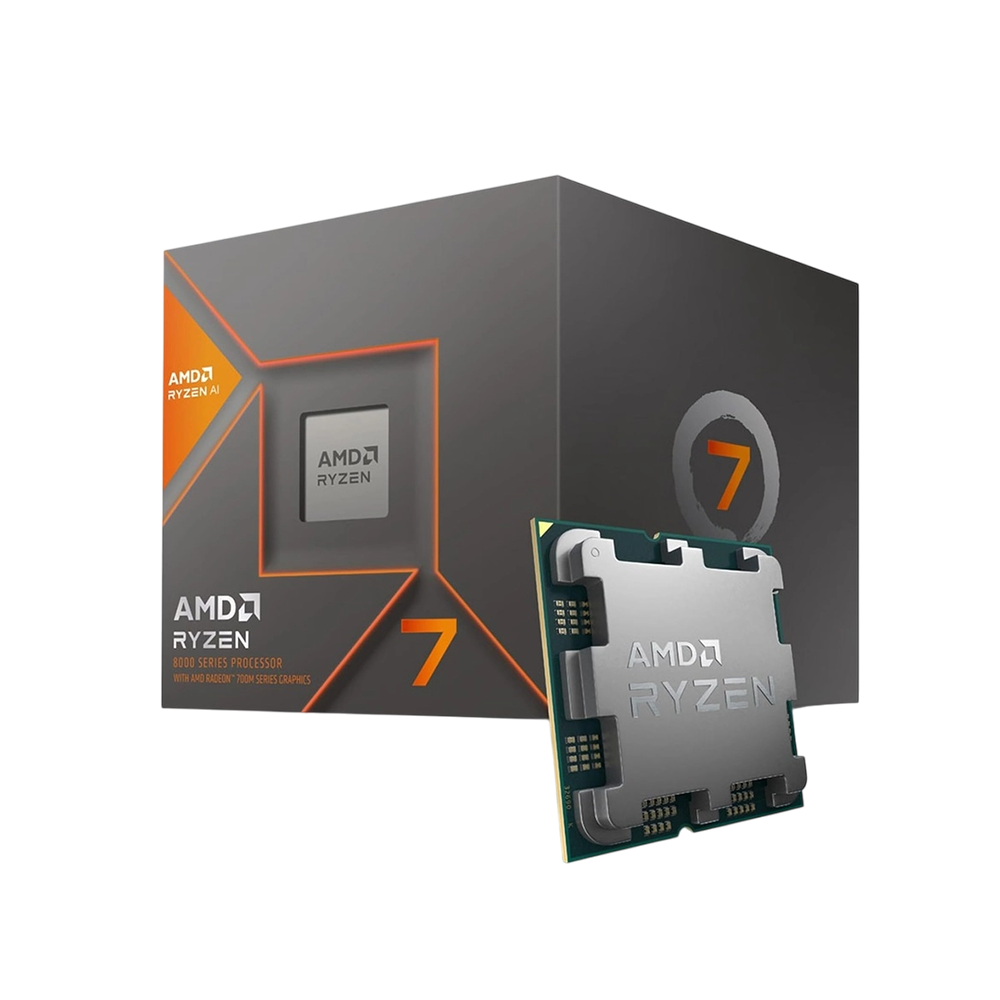 Procesador AMD Ryzen 7 AI 8700F 4.1GHz 5GHz Turbo 16MB Cache Socket AM5 DDR5