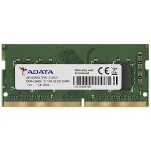 Memoria RAM ADATA SO-DIMM 16GB DDR4 2666MHz Single Tray