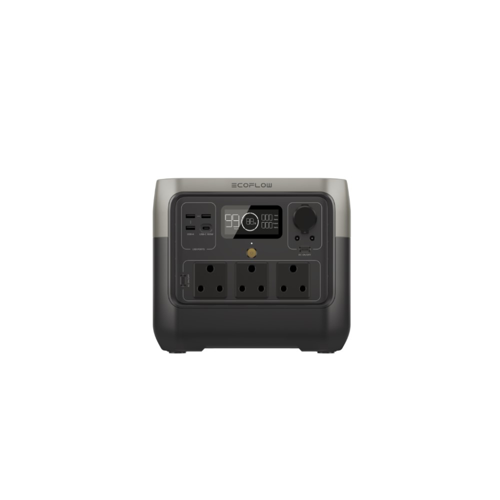 EcoFlow River 2 Pro Estación de Energía 768Wh 4 Tomas USB-A USB-C Batería Litio