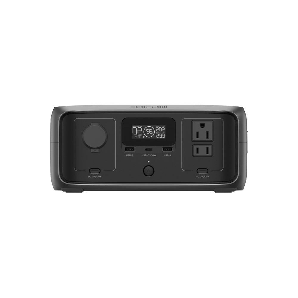Estación de Energía EcoFlow River 3 245Wh 300W 2 Tomas USB-A USB-C Batería Litio
