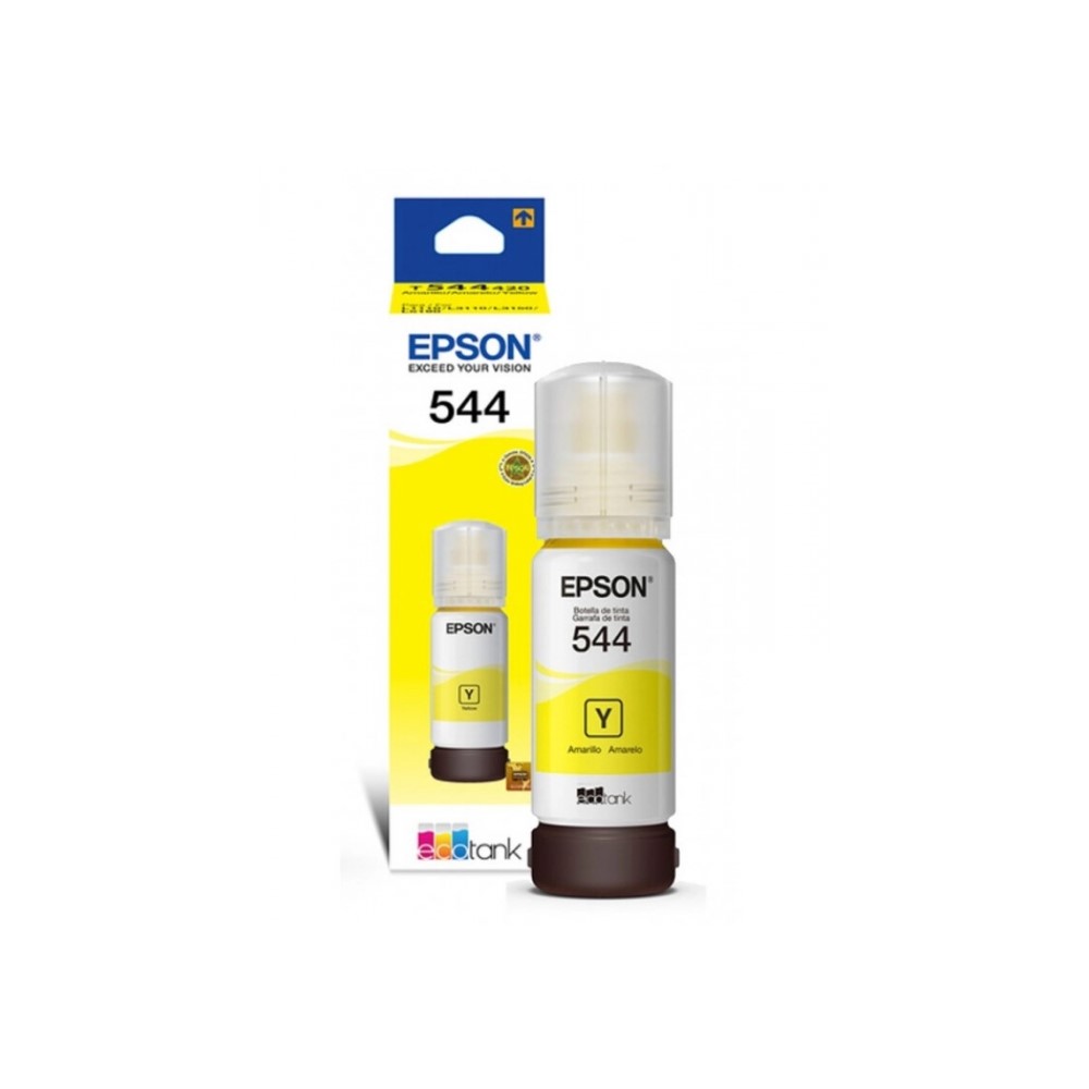 Insumo de Impresión Epson T544420-AL Botella de Tinta Amarillo para L3110/L3150/L5190 7500 Páginas