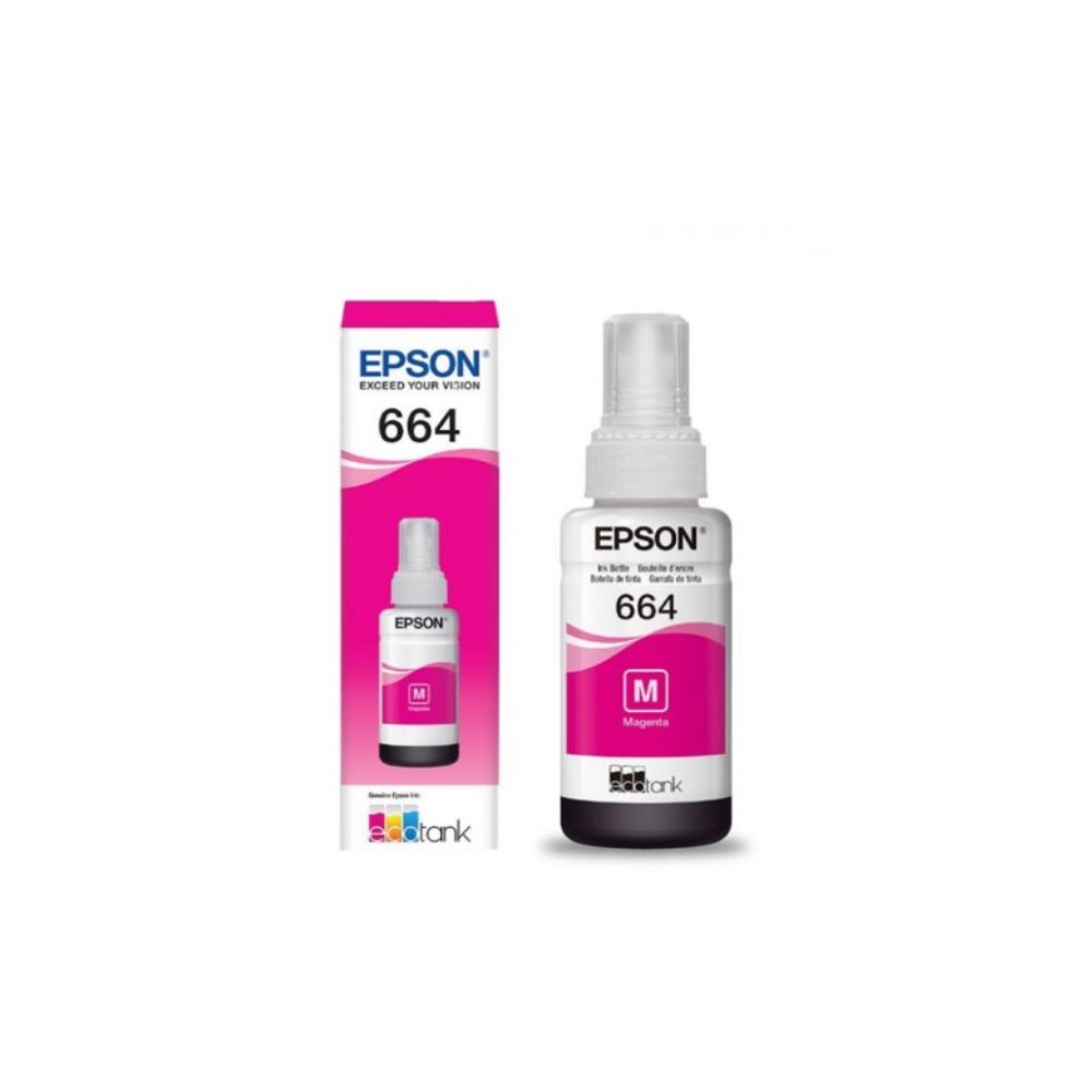 Insumo de Impresión Epson T664320-AL Botella de Tinta Magenta para L110/L200/L210/L350 6500 Páginas