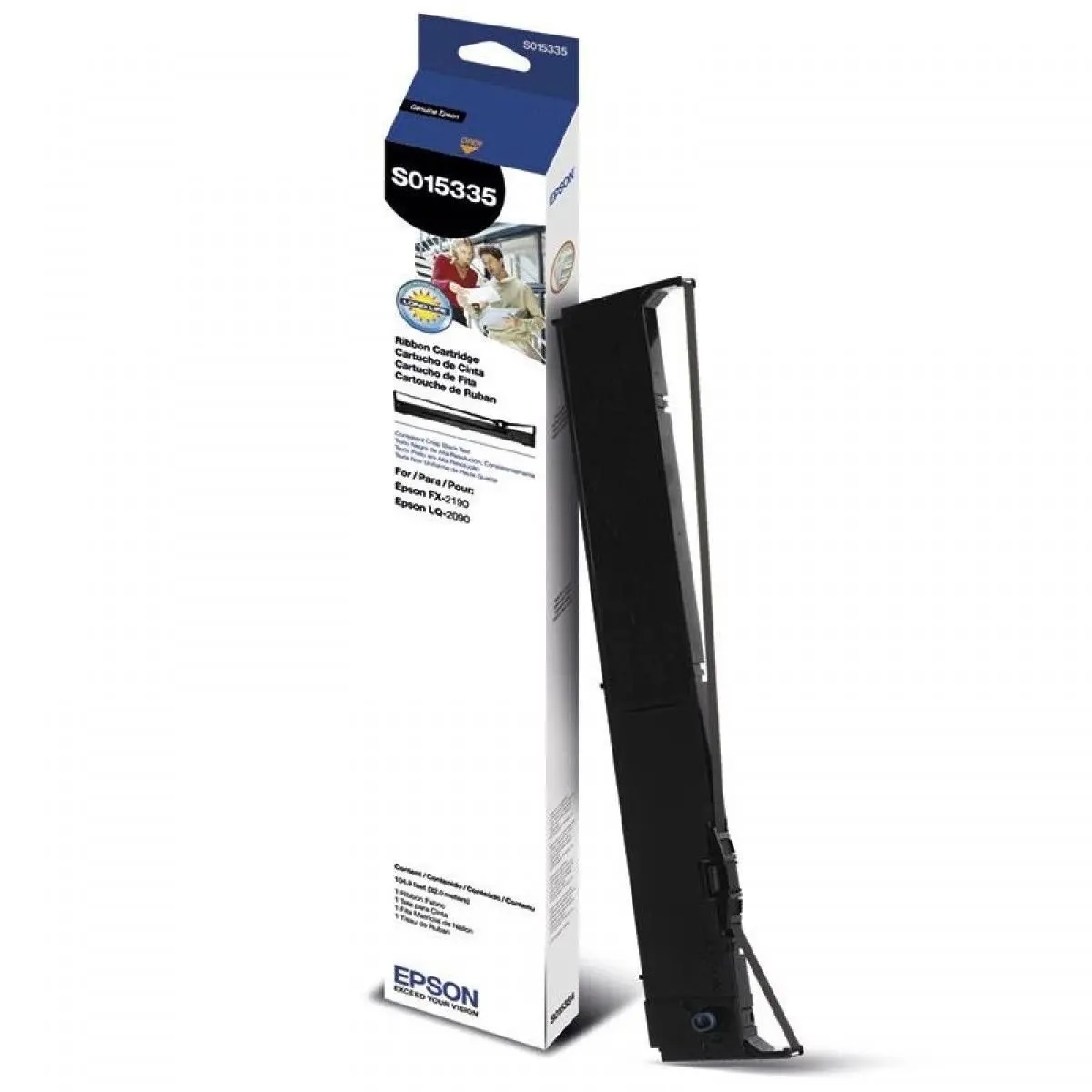 Insumo de Impresión Epson S015335 Cinta Negro FX-2190/LQ-2090