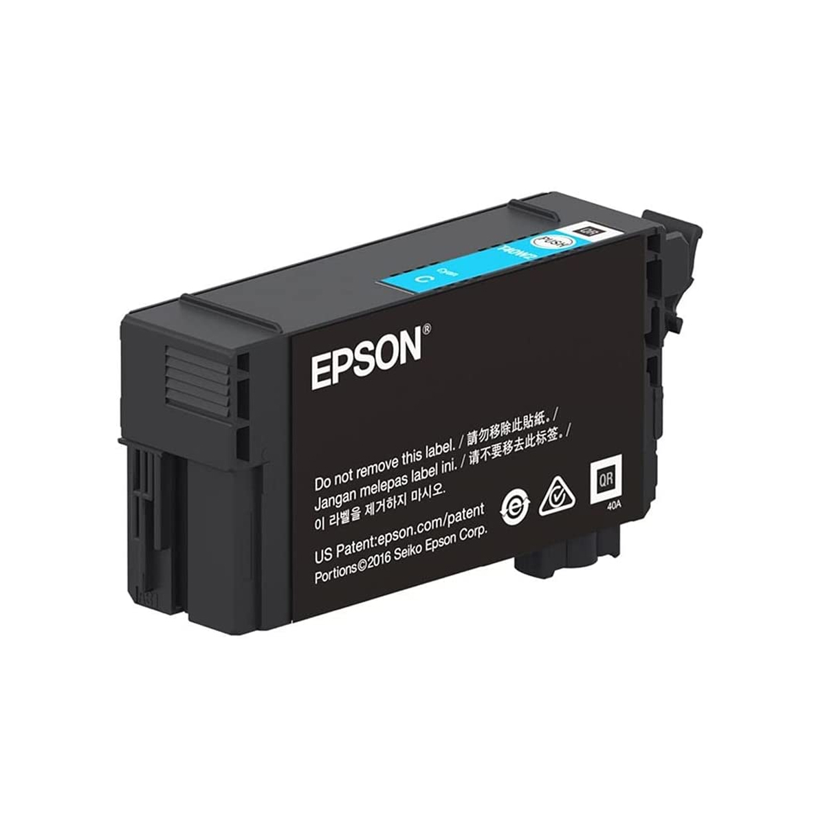 Cartucho de Tinta Epson T41P2 Cyan UltraChrome SureColor T5470/T5475 350ml C13T41P220