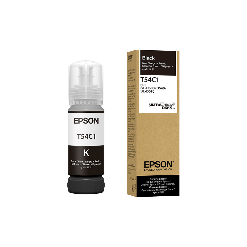 Cartucho de Tinta Epson T54C1 Negro UltraChrome D6R-S SL-D570 70ml T54C120