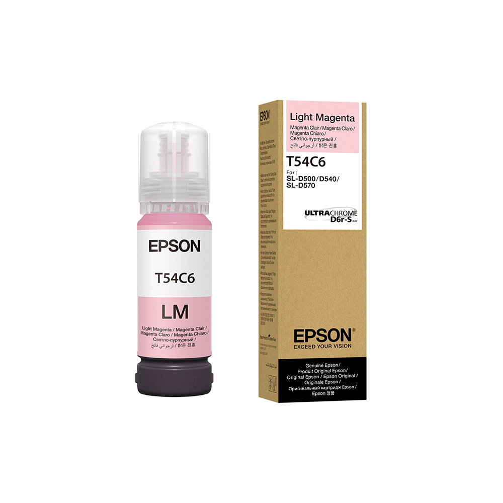 Cartucho de Tinta Epson T54C6 Light Magenta UltraChrome D6R-S SL-D570 70ml T54C620