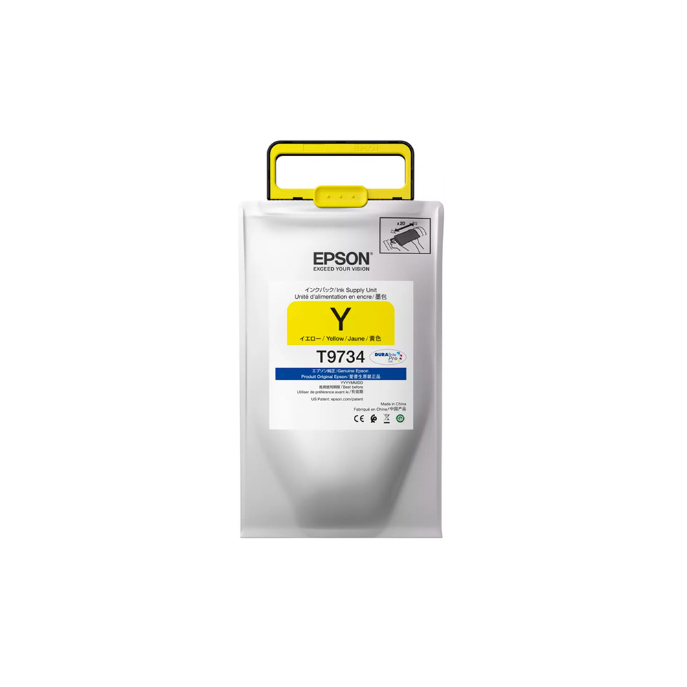 Cartucho de Tinta Epson T973420 T973 Amarillo WF-C869R 22500 Páginas