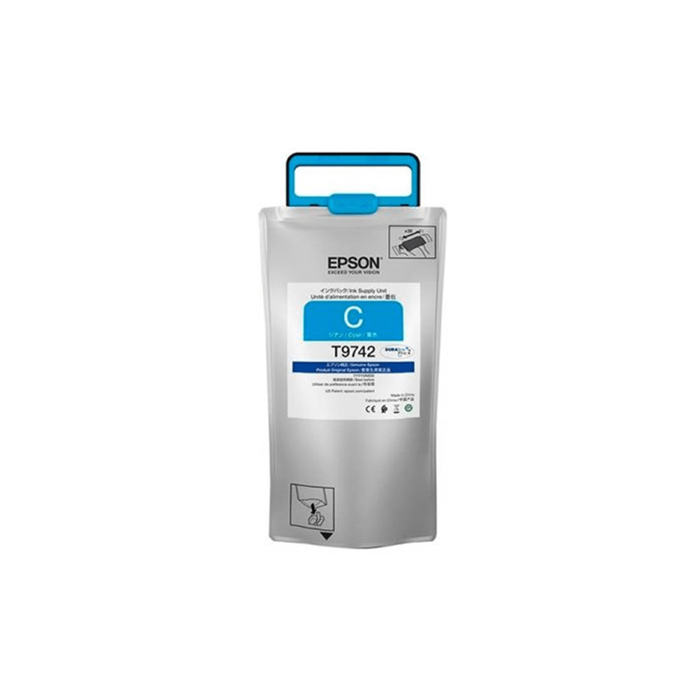 Tinta EPSON T9742 Cyan WF-C869R 84000 págs C13T974200