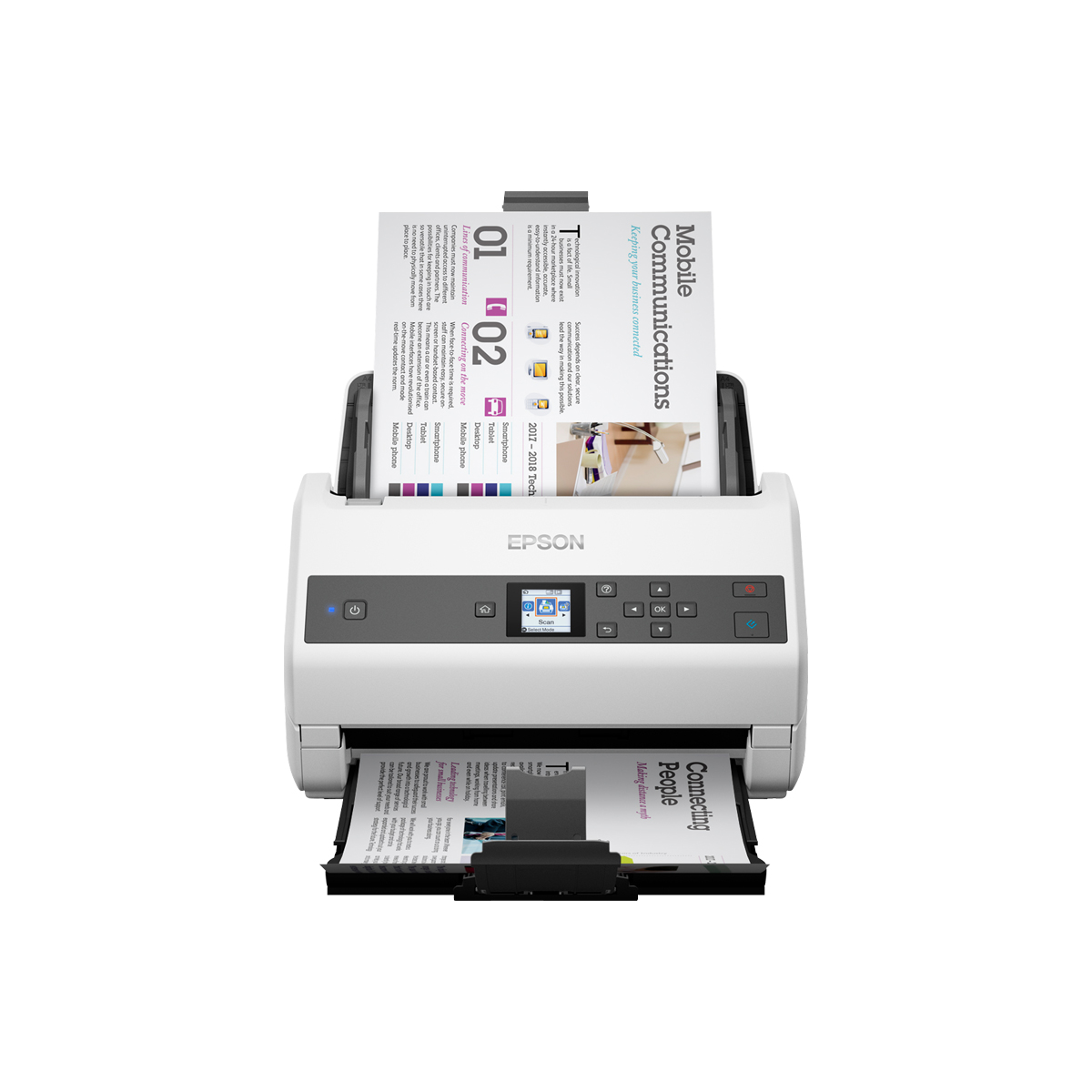 Escáner Epson DS-970 85PPM/170IPM ADF Dúplex Color USB/Red B11B251201