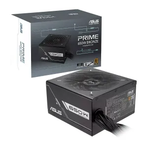 Fuente de Poder ASUS PRIME-650W Black ATX12V 80Plus Bronze
