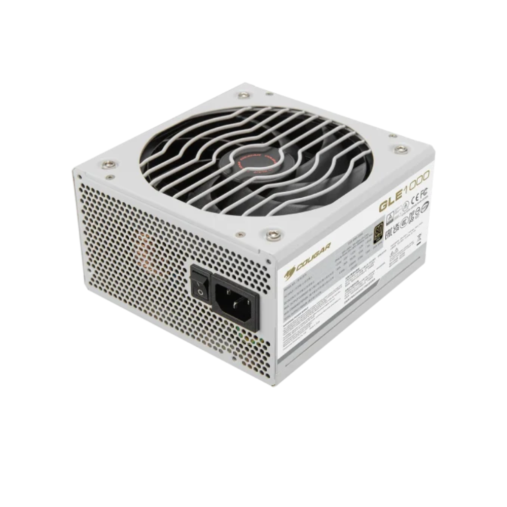Fuente de Poder Cougar GLE 1000W 80+ Gold Modular ATX 3.1 PCIe 12V-2X6