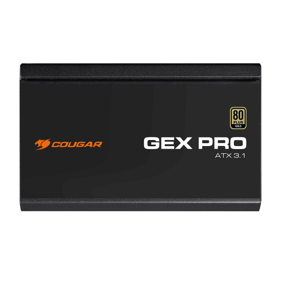 Fuente de Poder Cougar GEX PRO 750W 80+ Gold Modular ATX 3.1 PCIe 12V-2X6